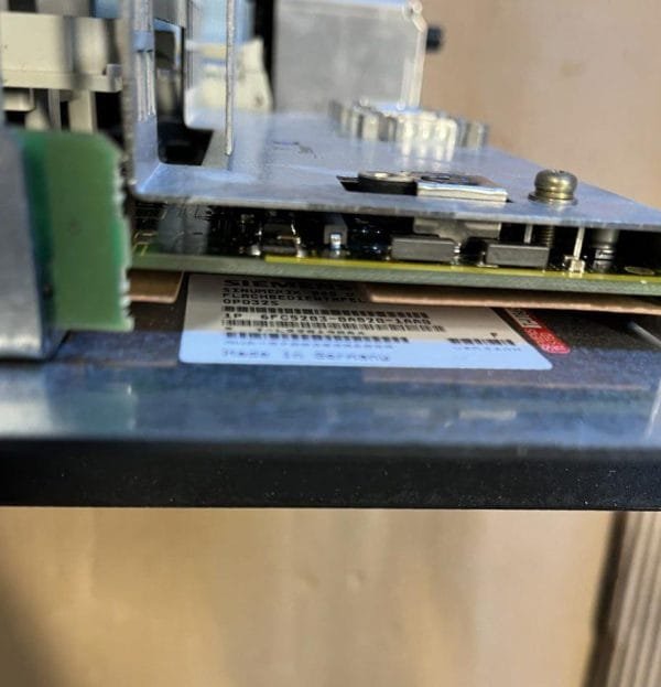 Siemens 6FC5203-0AB20-1AA0 complete panel with 6FC5210-0DA00-1AA0 MMC+power supply. samonde. spare part. industrial. cnc