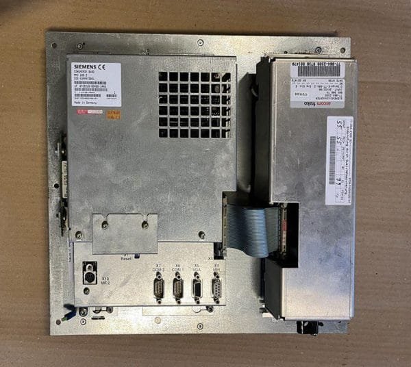 Siemens 6FC5203-0AB20-1AA0 complete panel with 6FC5210-0DA00-1AA0 MMC+power supply. samonde. spare part. industrial. cnc