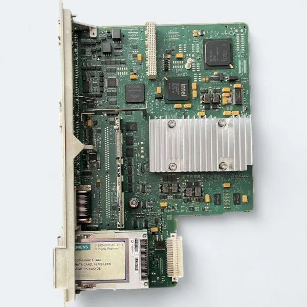Siemens Sinumerik NCU 573.5, 6FC5357-0BB35-0AB0 + memory card 6FC5247-0AA11-1AA3 + cover 6FC5247-0AA00-0AA3 .samonde, spare part. industrial. cnc