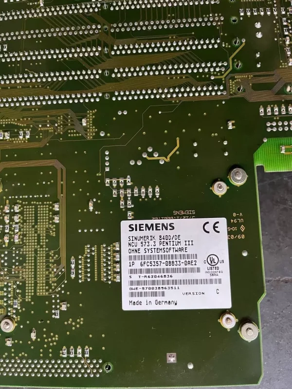 SIEMENS SINUMERIK 6FC5357-0BB33-0AE2 840D/DE Ver B NCU573.3 + 6FC5250-4AX30-3AH0 .samonde, spare part. industrial. cnc .